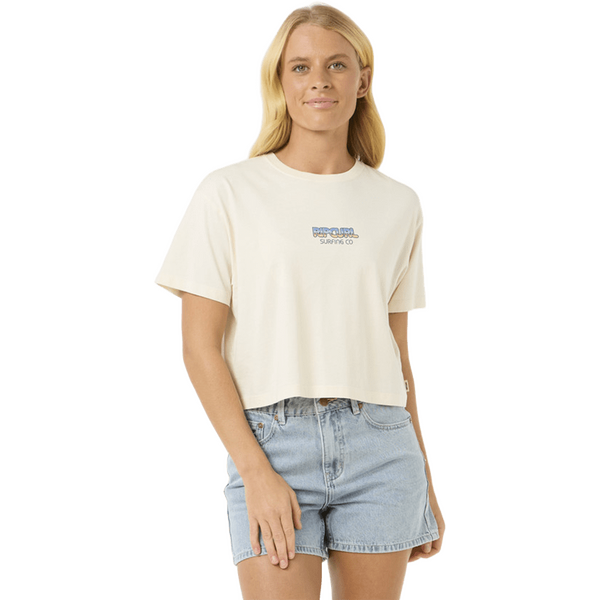 Rip Curl Sun & Sea Crop Tee Womens