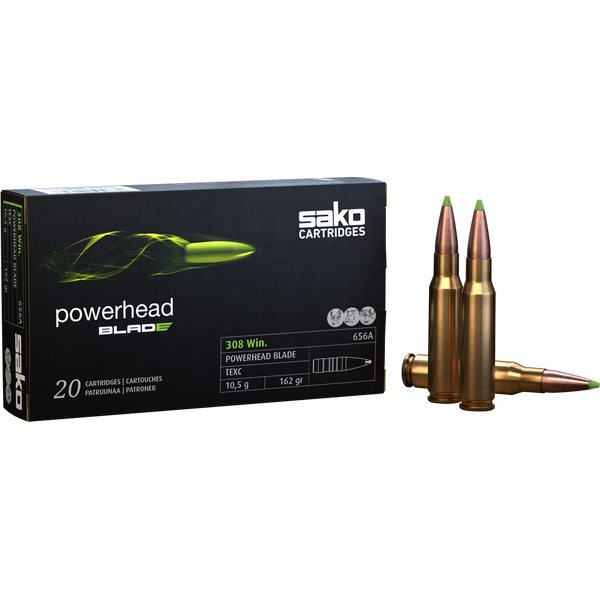 Sako .308 Win Powerhead Blade 655A 10,5g / 162grs. 20kpcs