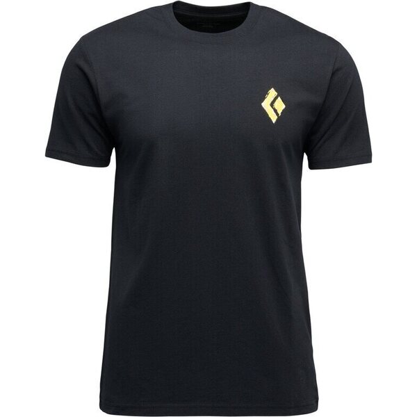 Black Diamond Shredded Short Sleeve Tee Mens