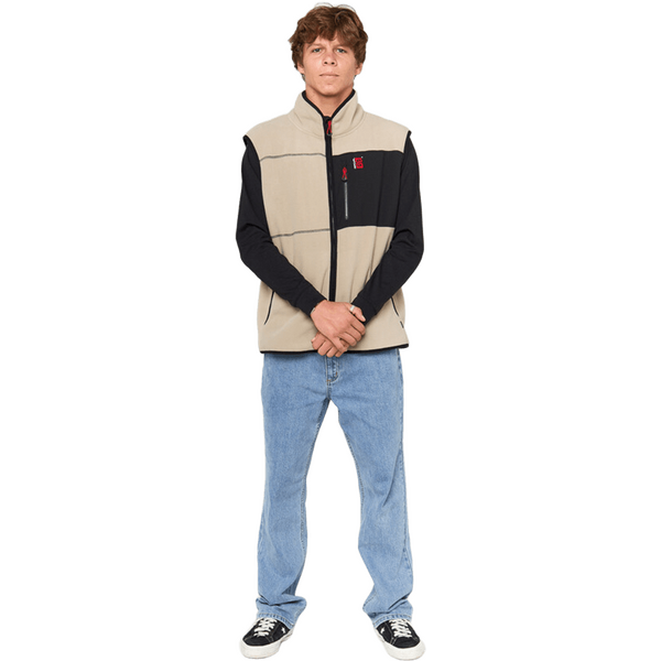 Rip Curl Search Polar Fleece Vest Mens