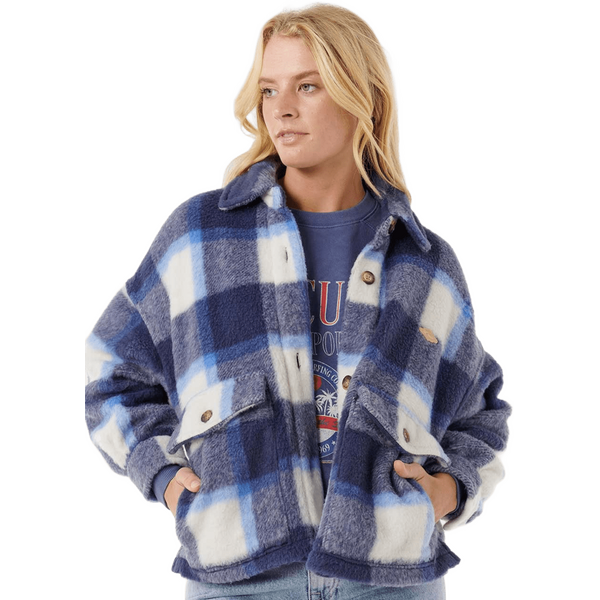 Rip Curl Cala Nights Check Jacket Womens
