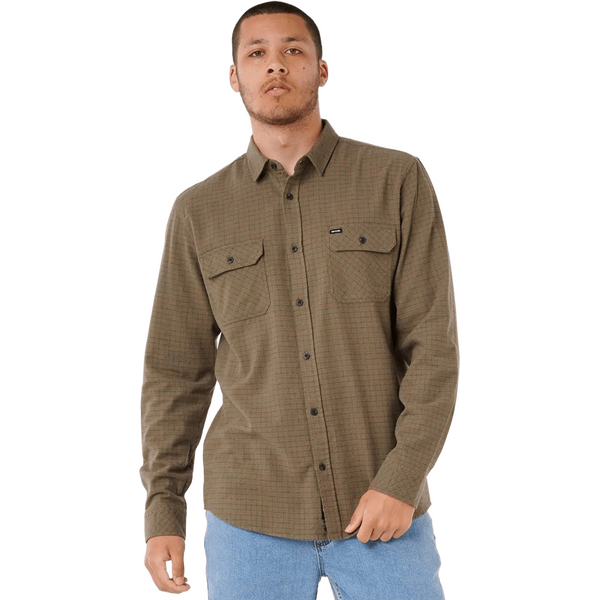 Rip Curl Classic Surf Checked In Flannel Mens