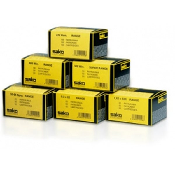 Sako .222 Rem 3,2g / 50grs Range FMJ 100 pcs