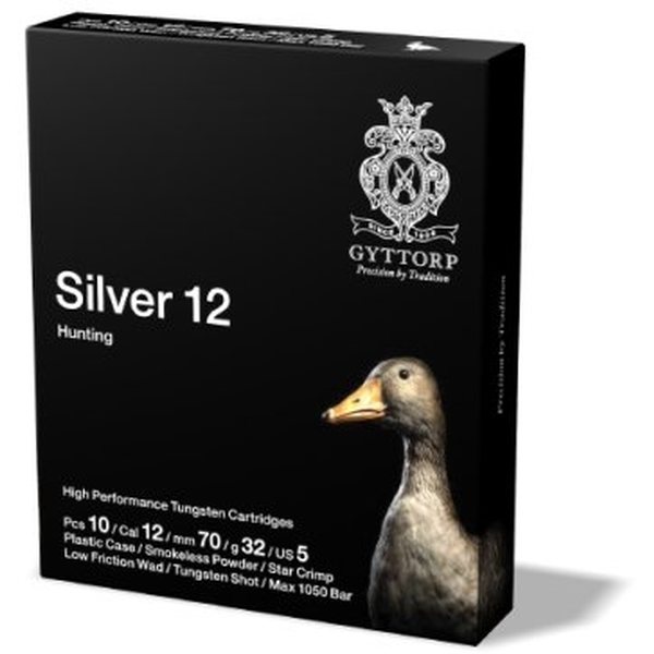 Gyttorp Silver Tungsten 12/70 32 g 10 pcs
