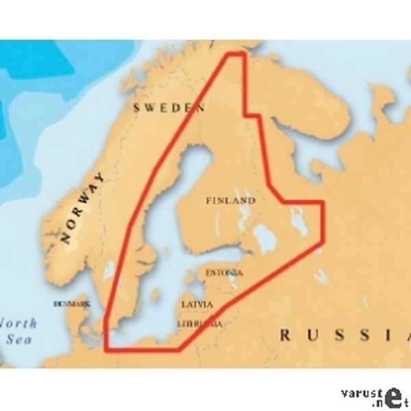 Navionics Gold 44XG MSD Kartta: Suomen järvet, Suomenlahti ja Itämeri