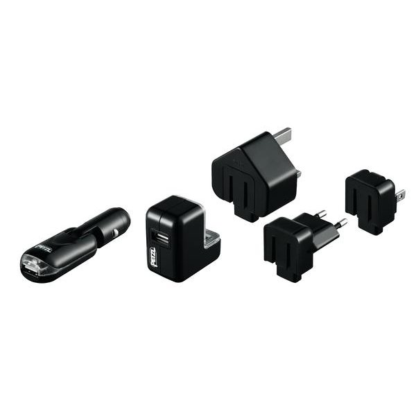 Petzl Core USB adapter 220V and 12V