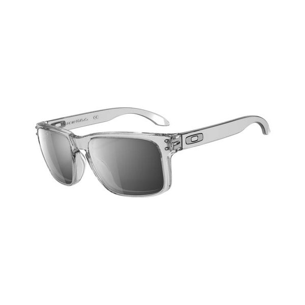 Oakley Holbrook, Polished Clear/Chrome Iridium