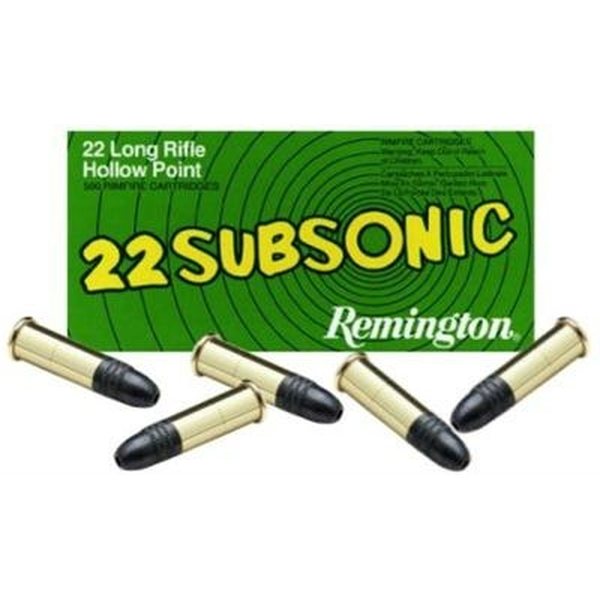 Remington .22LR Subsonic 500kpl