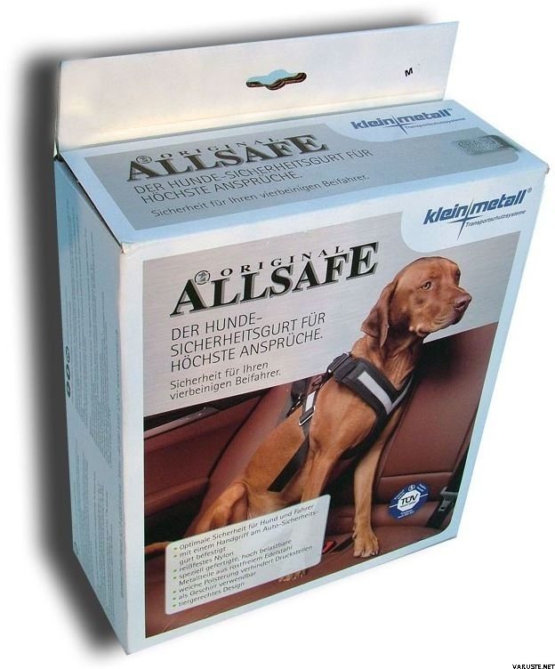 Harnais pour chien voiture Allsafe Comfort S