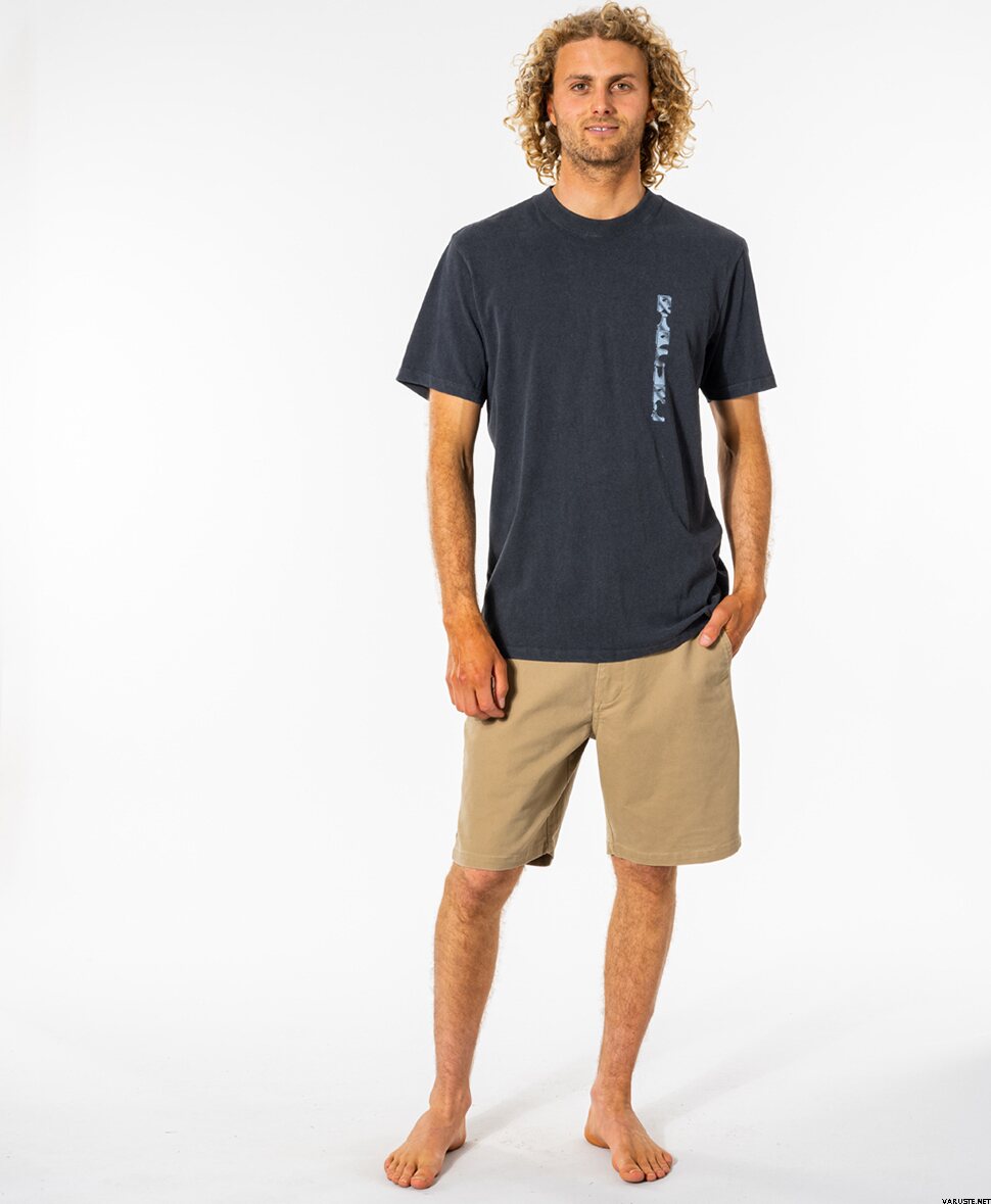 RIP CURL Maglietta Uomo Aots Cody Welsh Tee, Manica Corta, Colore Dark Navy