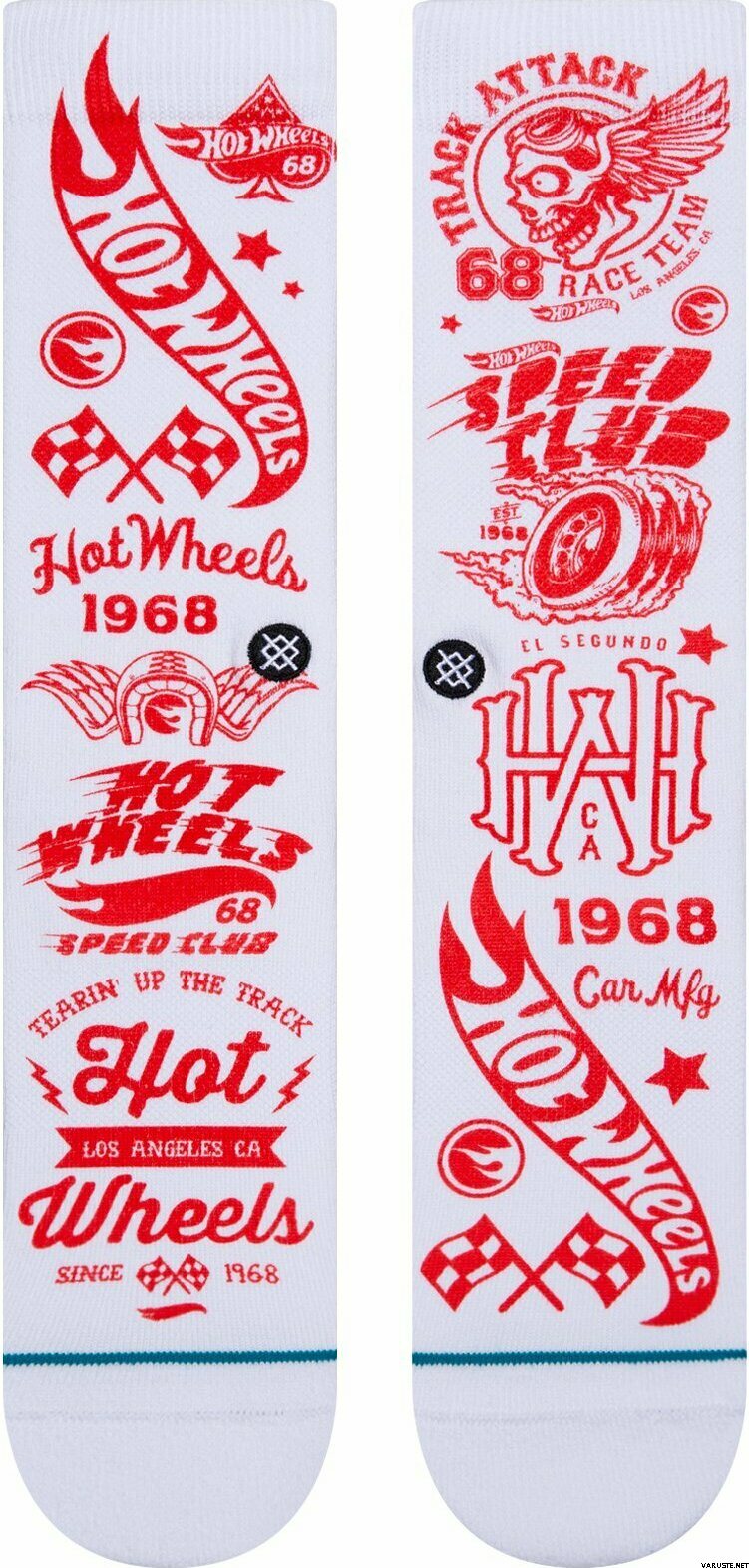 Stance Hot Wheels Normal Height Common Socks Viranomainen.fi English