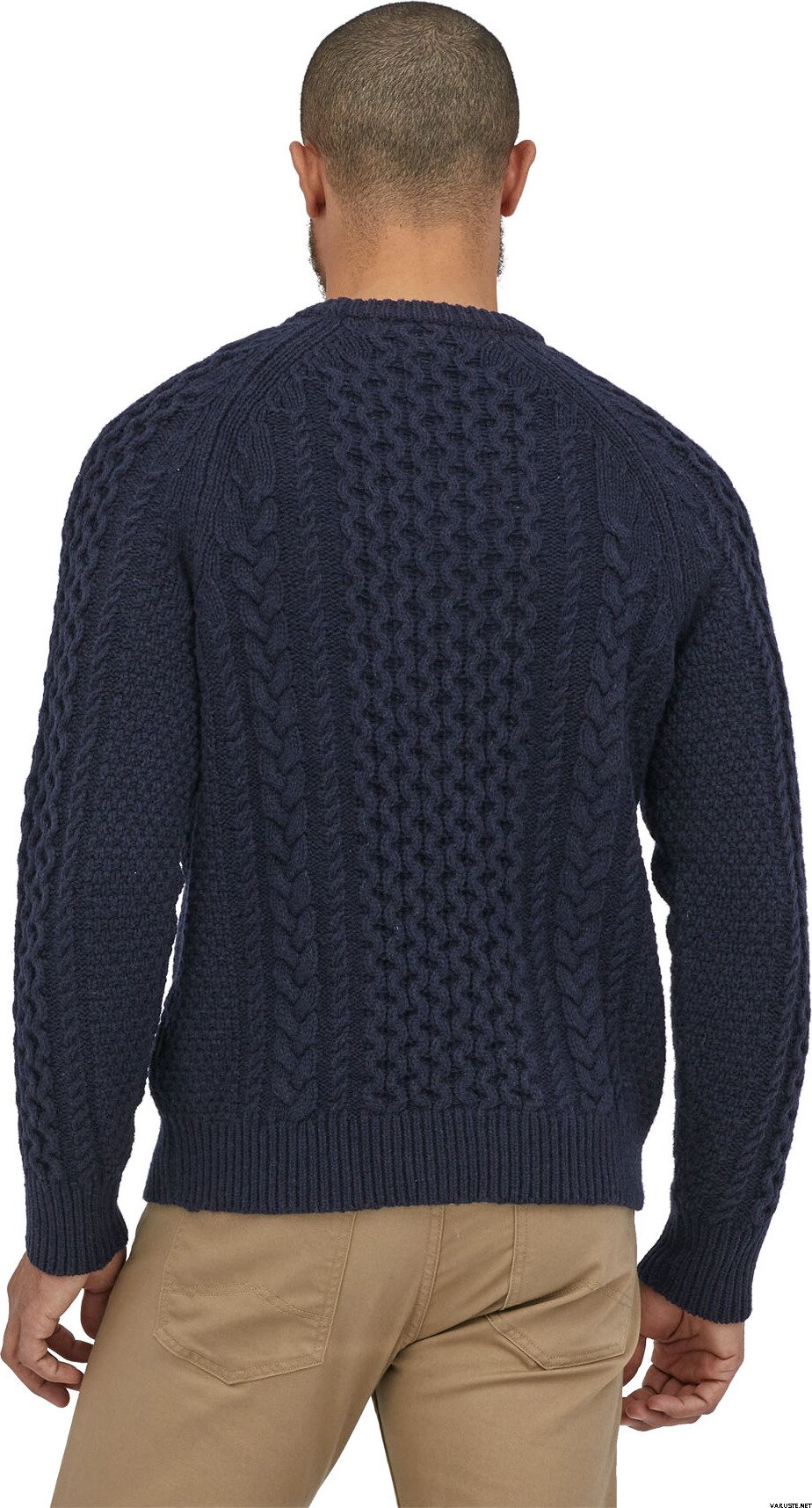 Patagonia Recycled Wool Cable Knit Crewneck Sweater | Sweaters and ...
