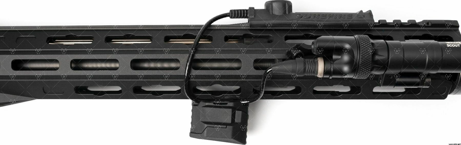 Strike Industries Stacked Angled Grip Cable Management System M-LOK