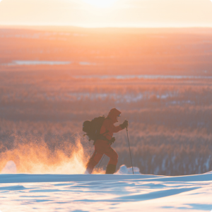 Chôdza na snežniciach