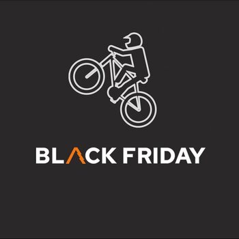 Radfahrer Black Friday