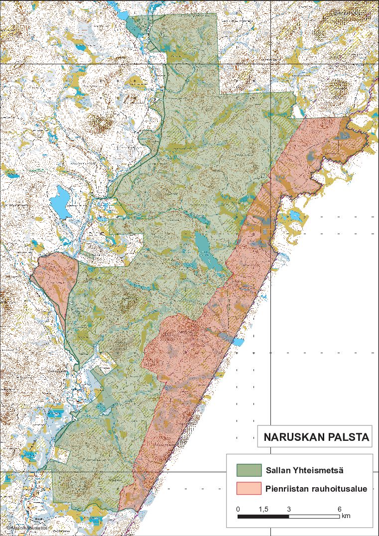 sallan yhteismetsä kartta Sallan yhteismetsä Bear hunting season license | Salla region  sallan yhteismetsä kartta